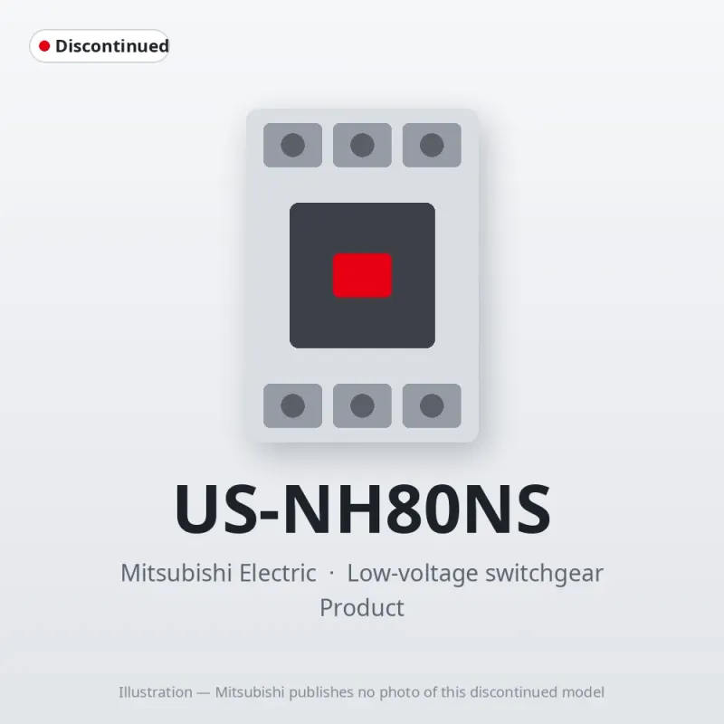 US-NH80NS Mitsubishi Low-voltage switchgear Solid State Contactor
