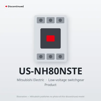 US-NH80NSTE Mitsubishi Low-voltage switchgear Solid State Contactor