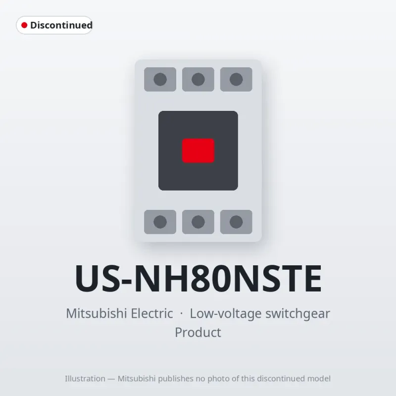 US-NH80NSTE Mitsubishi Low-voltage switchgear Solid State Contactor