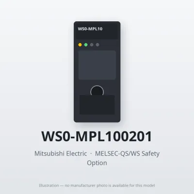 WS0-MPL100201 Mitsubishi MELSEC-QS/WS Safety CPU