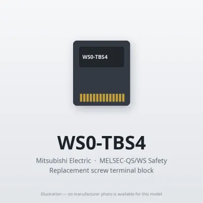 WS0-TBS4 Mitsubishi MELSEC-QS/WS Safety Option