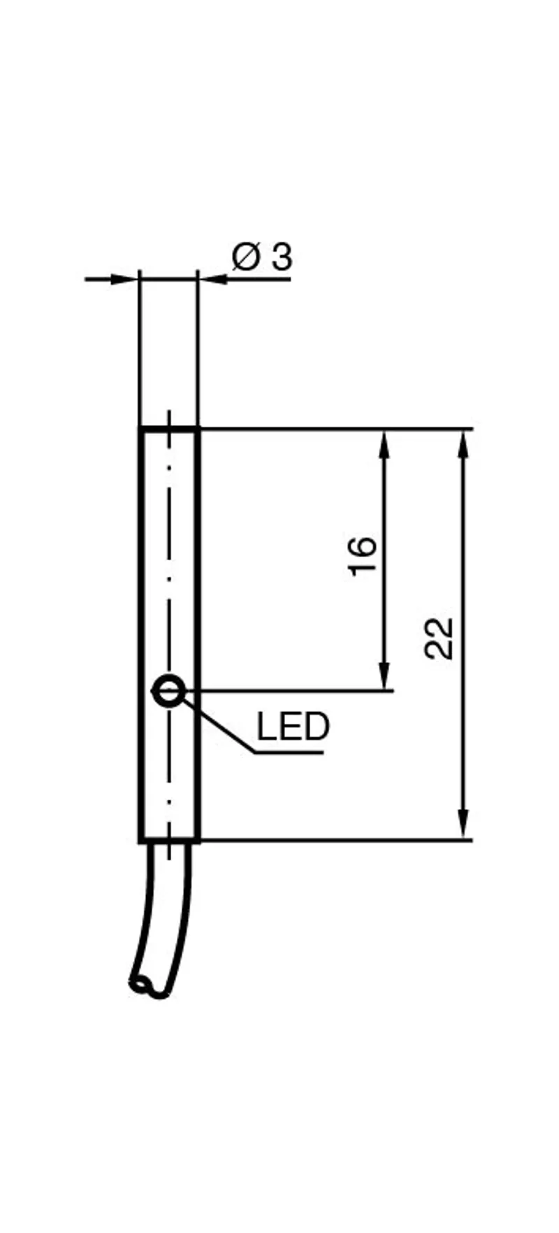 Pepperl Fuchs NBB1-3M22-E2 – Inductive sensor — photo 3 of 4