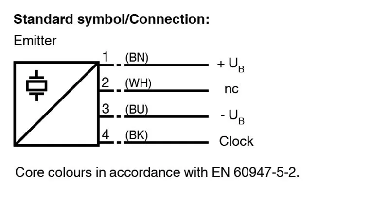 Ultrasonic sensor, transmitter UBE15M-F54-H1-V1 — photo 4 of 4