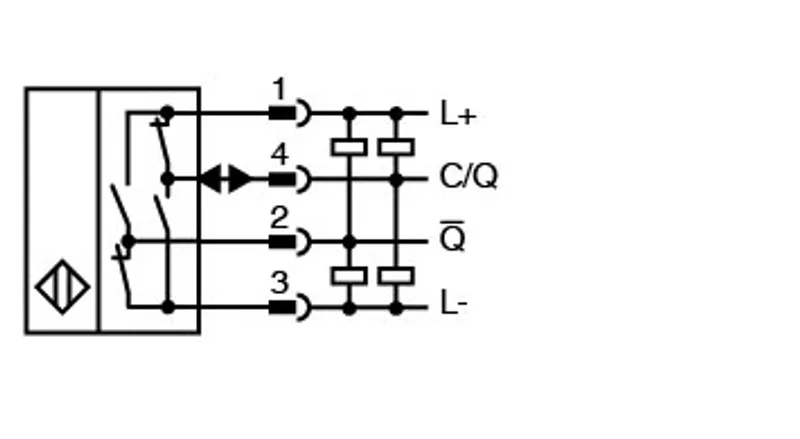 Triangulation sensor (BGS) OBT22-R102-2P1-IO-0,3M-V31 — photo 4 of 5