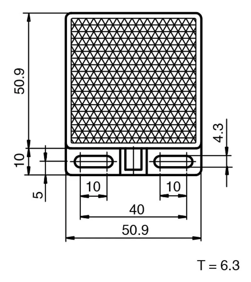 Pepperl Fuchs REF-MH50 – Reflector with micro-structure — photo 3 of 3