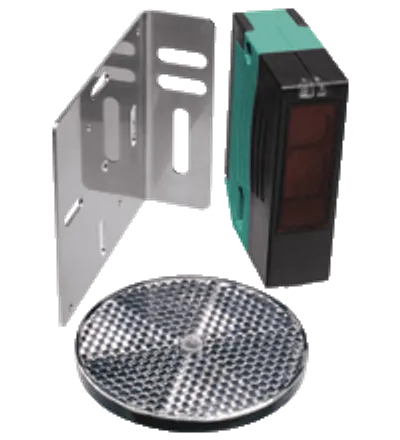 Retroreflective sensor RLK29-55/25/116-Set
