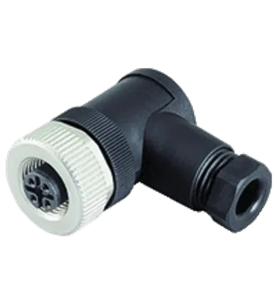 Female connector, field-attachable V15-W-PG9