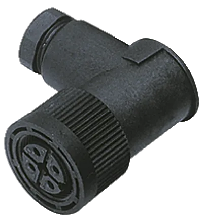 Female connector, field-attachable V18-W