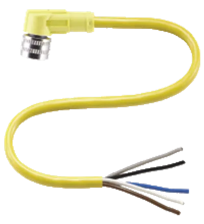 Pepperl Fuchs V15-W-YE5M-PVC – Female connector Pepperl Fuchs V15-W-YE5M-PVC – Female connector