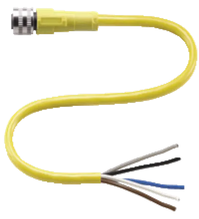 Pepperl Fuchs V15-G-YE5M-PVC – Female connector Pepperl Fuchs V15-G-YE5M-PVC – Female connector