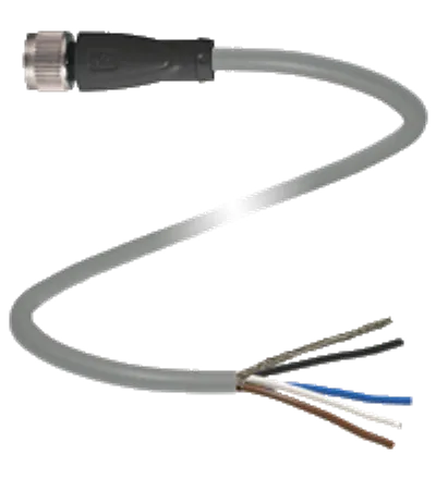 Pepperl Fuchs V1-G-0,5M-PUR-ABG-Y222723 – Cable socket, shielded Pepperl Fuchs V1-G-0,5M-PUR-ABG-Y222723 – Cable socket, shielded