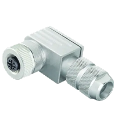 Female connector, field-attachable V15-W-ABG-PG9
