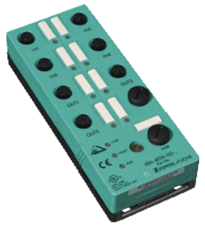 AS-Interface sensor/actuator module VBA-4E3A-G2-ZA/EA2