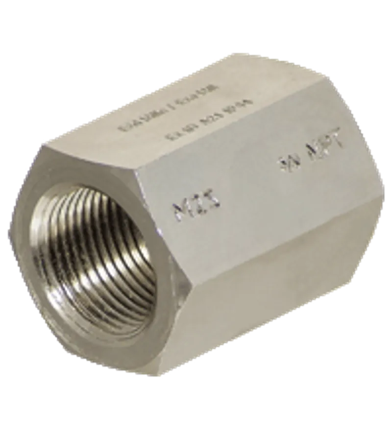 Pepperl Fuchs 6000-COUPLER-3/4 -M25 – NPT to metric coupler — photo 1 of 3