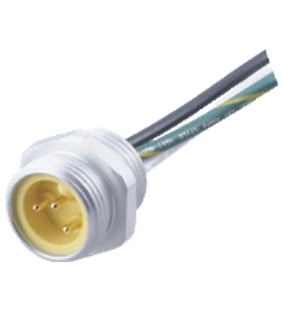 Pepperl Fuchs 1/2" NPT-V93-G-S-.3M – Male receptacle