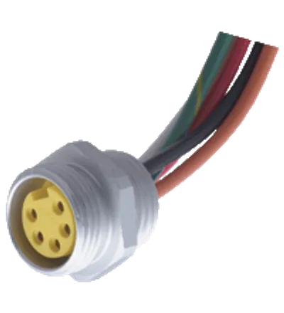 Pepperl Fuchs 1/2" NPT-V95-G-.3M – Female receptacle