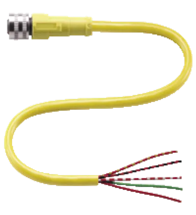 Pepperl Fuchs V125-G-YE5M-PVC – Female connector Pepperl Fuchs V125-G-YE5M-PVC – Female connector