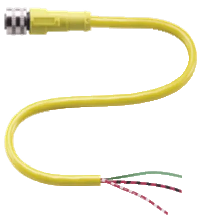 Pepperl Fuchs V12-G-YE5M-PUR-H/S – Female connector Pepperl Fuchs V12-G-YE5M-PUR-H/S – Female connector