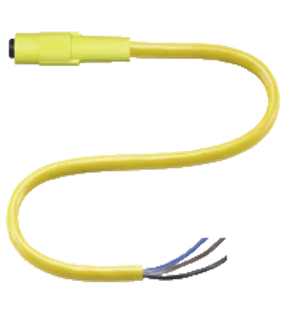 Female connector V3-GR-YE2M-PUR