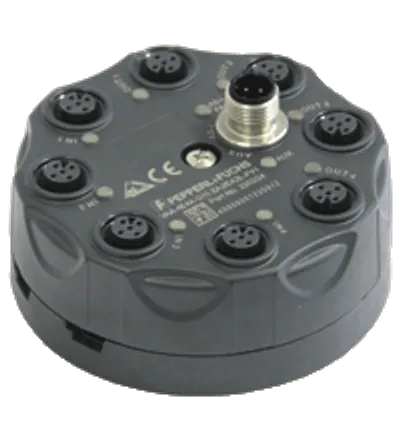 Pepperl Fuchs VAA-4E4A-G11-ZAJ/EA2L-FV1 – AS-Interface sensor/actuator module Pepperl Fuchs VAA-4E4A-G11-ZAJ/EA2L-FV1 – AS-Interface sensor/actuator module