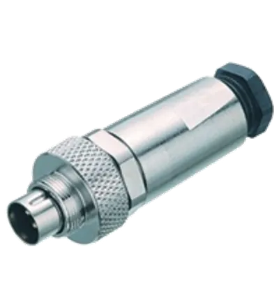 Field-attachable male connector V35S-G-ABG