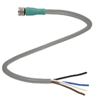 Female connector V31-GM-5M-PUR-ABG-Y222310