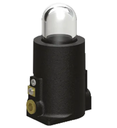 Pepperl Fuchs E501001 – Ex d Cast Iron Single Status/Indicator Lamp