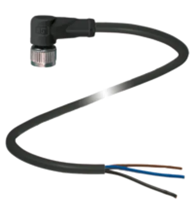 Female connector V11-W-BK6,7M-PUR-O1-Y290688