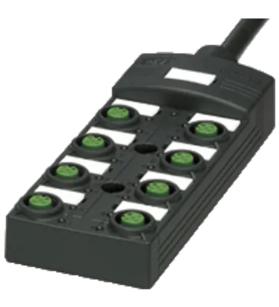 Pepperl Fuchs V1-8/16A-E2-5M-PUR – Splitter boxes Pepperl Fuchs V1-8/16A-E2-5M-PUR – Splitter boxes