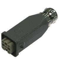 Pepperl Fuchs V8HAN-G – Female cordset, field attachable