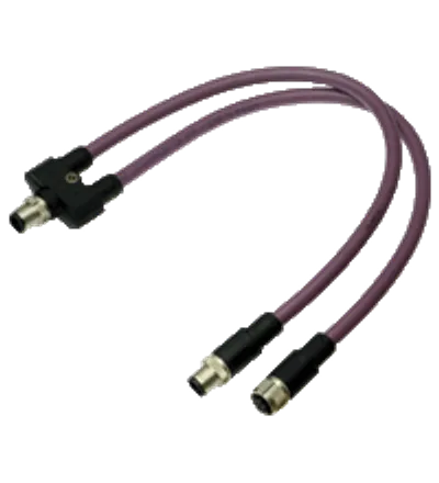 Pepperl Fuchs ICZ-3T-0,3M-PUR ABG-V15B-G – Y connection cable