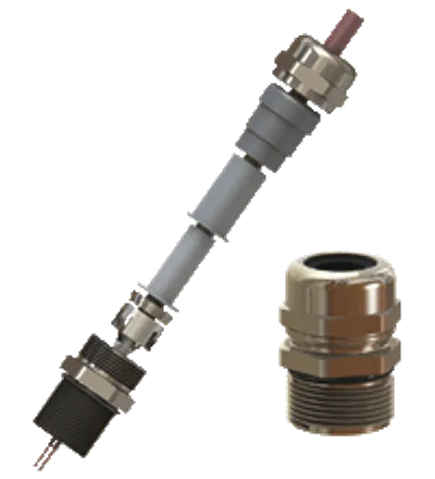 Cable Glands, Metal, for shielded EMC Cables CG.EM.*.*.*