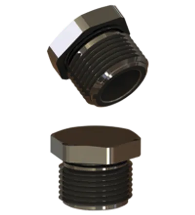 Stopping Plugs, Metal, Hexagon Head SP.MD.*.*.*