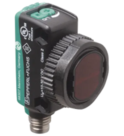 Triangulation sensor (BGE) OBT300-R103-2EP-IO-V31-1T