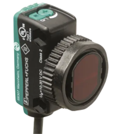 Triangulation sensor (BGS) OBT300-R103-2EP-IO-0,3M-V1