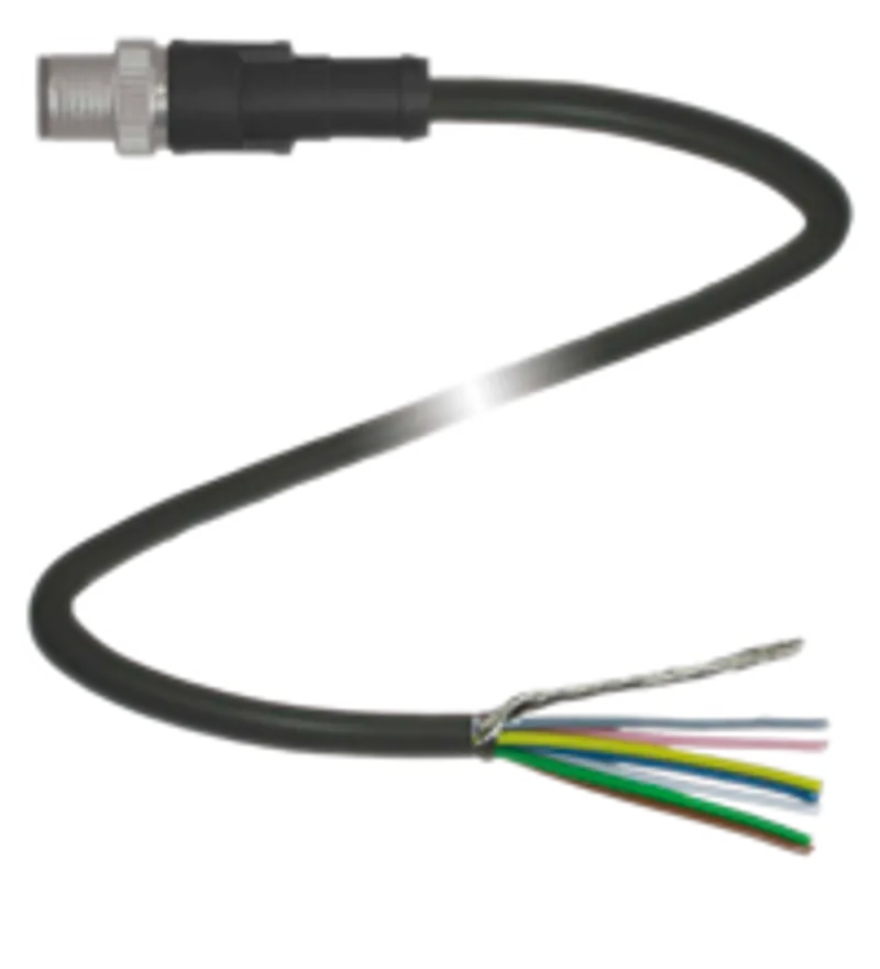 Pepperl Fuchs V19SY-G-BK2M-PUR-ABG – Cable connector, Ethernet — photo 1 of 4