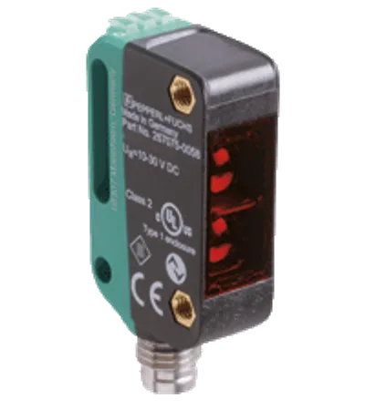 Triangulation sensor (BGS) OBT350-R100-E2-IO-V31