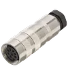 Female connector, field-attachable 42308A — photo 1 of 3