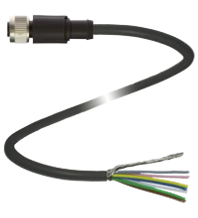 Pepperl Fuchs V17-G-10M-PVC-ABG – Cable socket, shielded