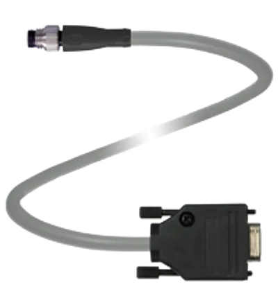 Adapter cable V3S-GM-0,15M-PUR-ABG-SUBD