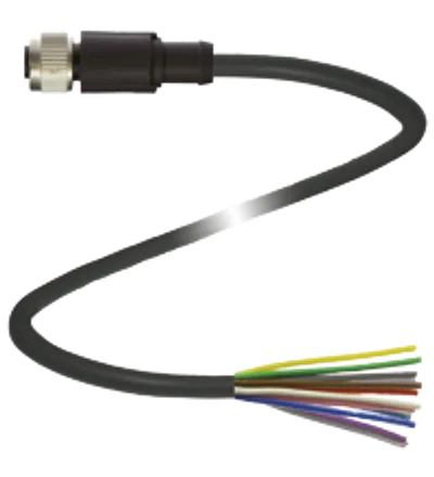 Pepperl Fuchs V112-G-BK10M-PUR – Female cordset Pepperl Fuchs V112-G-BK10M-PUR – Female cordset