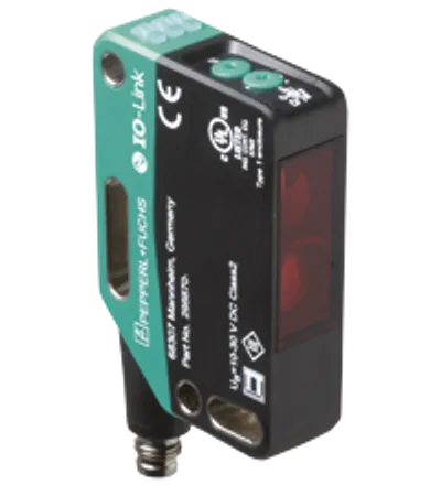 Retroreflective sensor (glass) OBG8000-R201-2EP-IO-V31