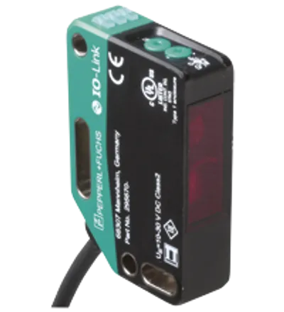 Retroreflective sensor (glass) OBG8000-R201-2EP-IO