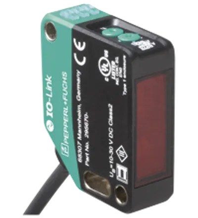 Distance sensor OMR150M-R200-2EP-IO-0,3M-V15-L