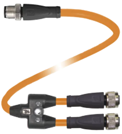 Pepperl Fuchs V1-G-OR0,3M-POC-T-0,6M-V1-G – Y connection cable