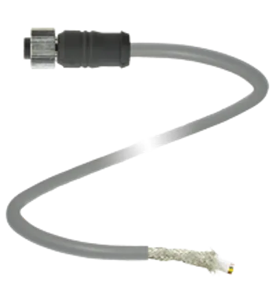 Pepperl Fuchs V19-G-25M-PUR-A5S-WCS – Cable socket, shielded