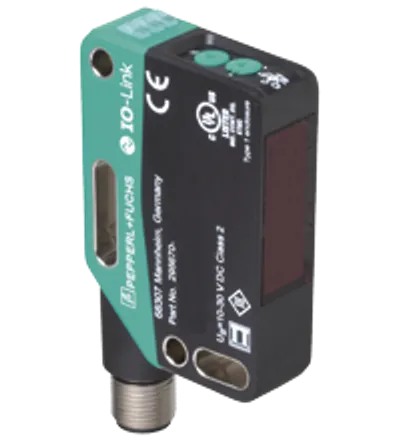 Retroreflective sensor (glass) OBG8000-R201-2EP-IO-V15