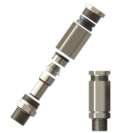Cable Glands, Metal, Barrier Glands for armored Cables CG.BA.*.*.*