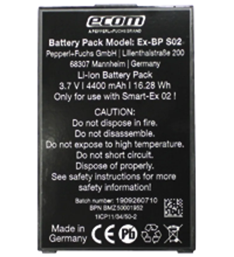 Pepperl Fuchs Ex-BP S02 – Battery pack — photo 1 of 2
