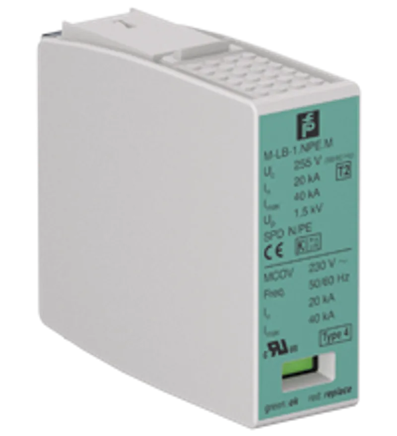 Pepperl Fuchs M-LB-1.NPE.M – Protection Module for Surge Protection Barrier — photo 1 of 3